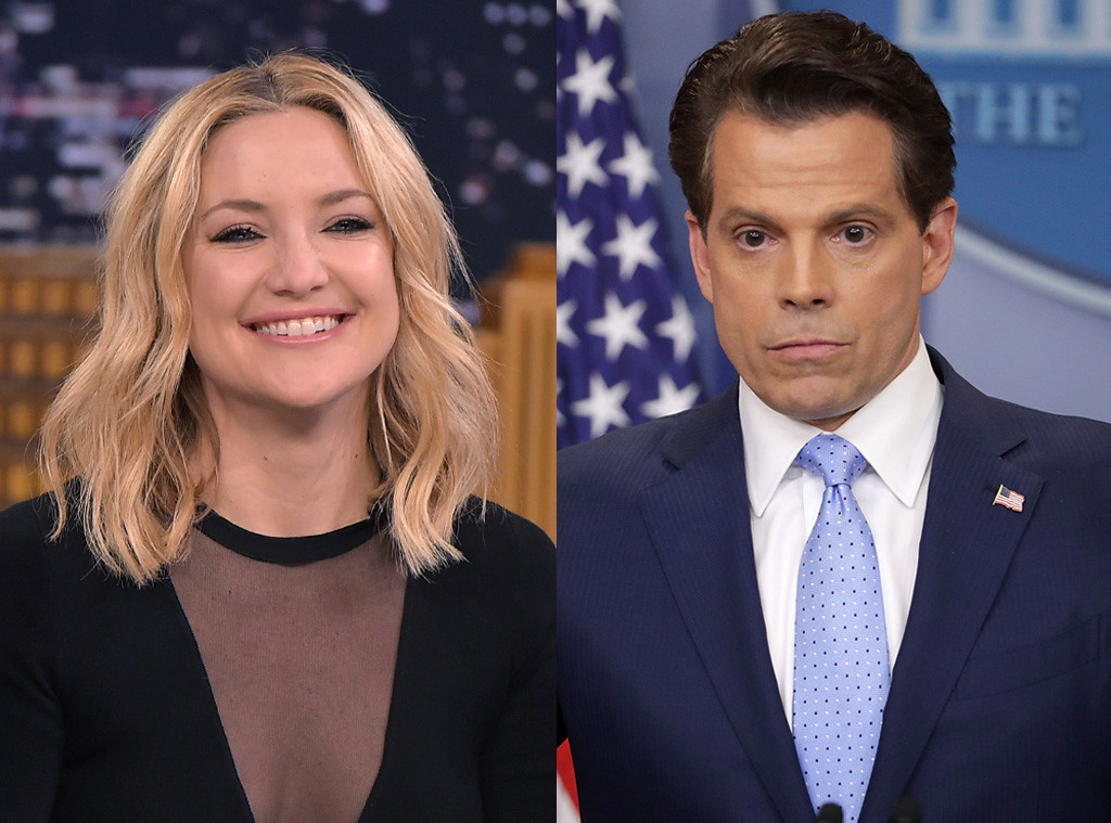 Kate Hudson Pokes Fun At Anthony Scaramucci S Resignation